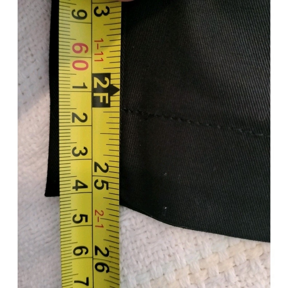 NWT Fabletics The High Side Chino Pants Black Men 42x25 (Tag 42x30) Slim Stretch - Picture 7 of 13